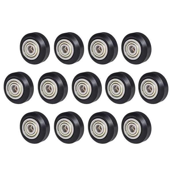 [13pcs/pack]3d Printer Pulley Wheels 625zz Linear Ulley Passive Round Wheel Roller For Cr10, 3