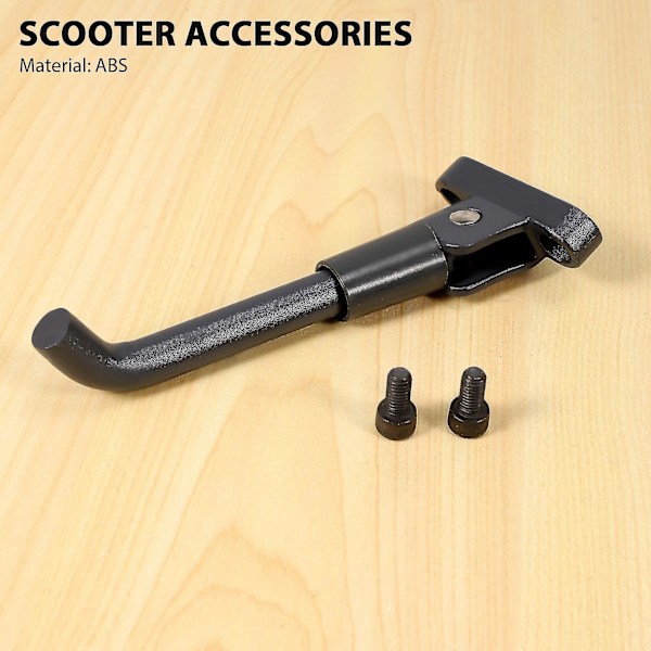 Scooterparkering Stativ Kickstand För M365 Elsparkcykel Skateboard Tillbehör Tripod SVART