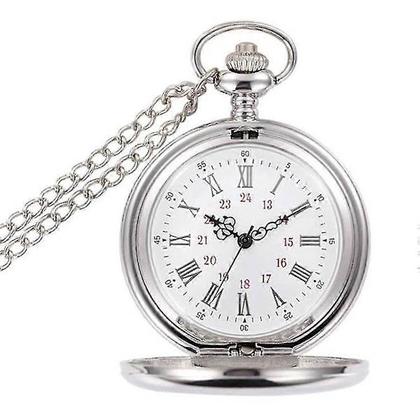 Miesten taskukello Vintage taskukello Taskukello Quartz Klassinen taskukello Miehille