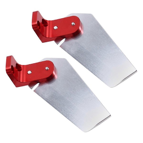Svängfena 95mm Längd Justerbara Aluminium Svängfenor för RC Offshore Båtar, Racing O Båtar, Fjärrstyrda Båtdelar