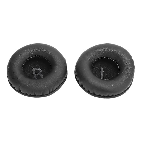 60MM Universella Öronkuddar för Hörlurar Ersättning Headset Skum Öronkuddar L/R Bokstäver