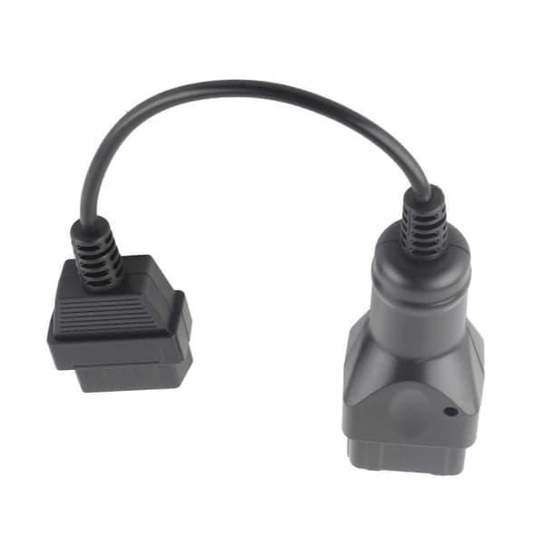 12-pins til 16-pins OBD2-kontaktkabel OBDII-adapter Biltilbehør