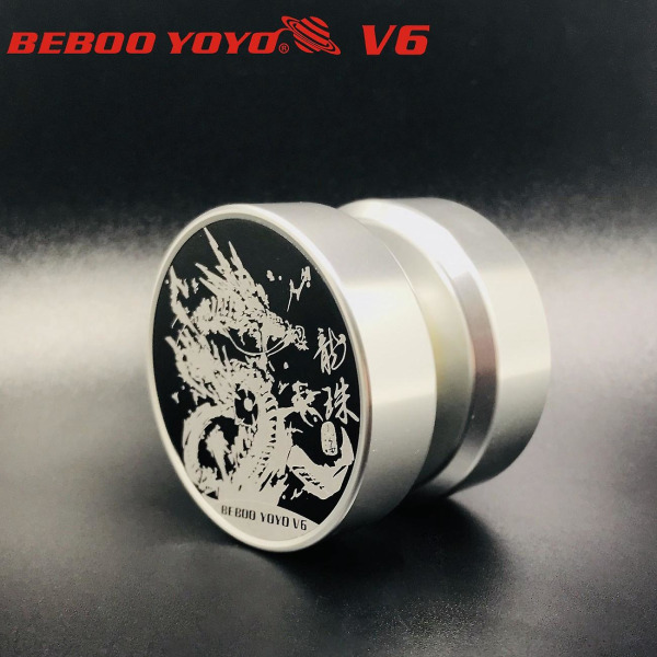 Bebooyoyo Ball V6 Legering Aluminium Yo Yo Metal Professionel Yo-yo Legetøj 2