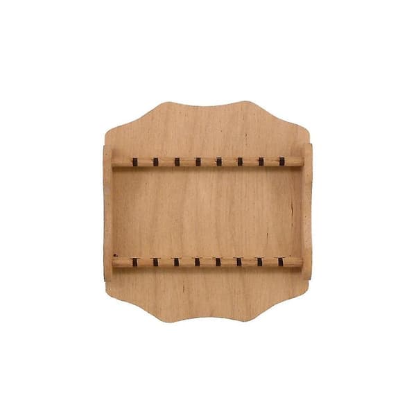 1/6 Dockhus Modell Möbler Tillbehör Mini Modell Servis Displayställ/servis Väggram, obehandlad