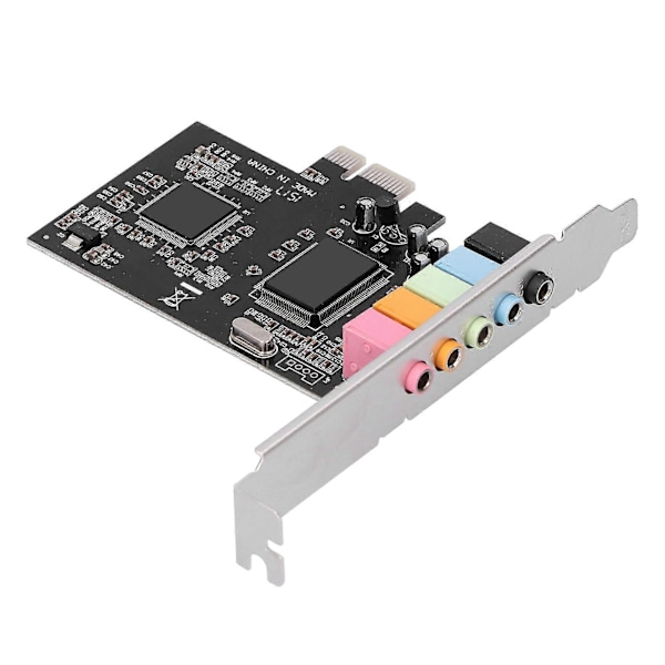 PCI-E 5.1 Lydkort CMI8738 Chip Stereo Lydkort Understøttelse til Windows 7 til Desktop Computer YEMMA