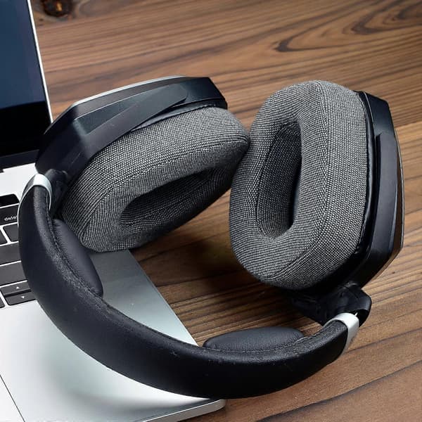 Øreputer Øreputer for Sennheiser HDR RS165 Headset Stoff Ørepute Reparasjonsdel