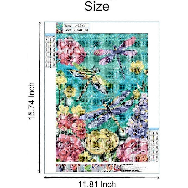 Sudenkorento Timanttimaalaussarjat Aikuisille Lapsille 5d Tee-Se-Itse Timanttitaide Kodin Seinäkoriste 30x40 cm
