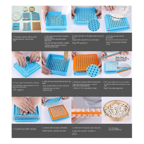 100 Huller Bakkeplade Med Fit Diy 00