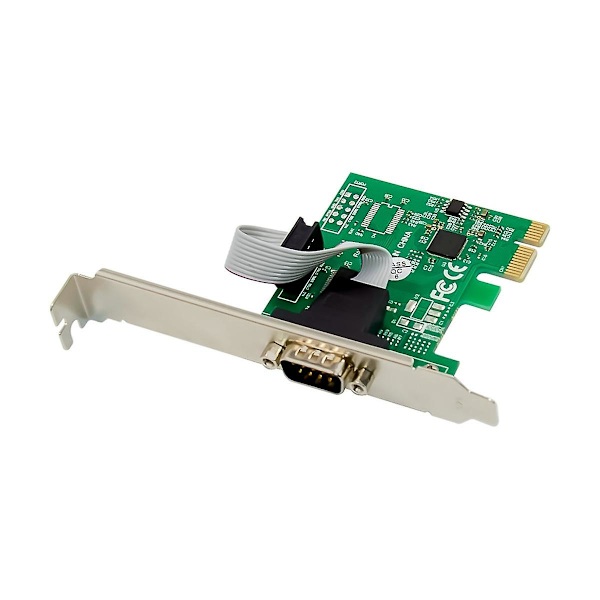 Udvidelseskort St328 Pcie X1 Ax99100 1s Db-9 Pin Rs232 Industriel Com Port Multifunktionel Bekvemmelighed