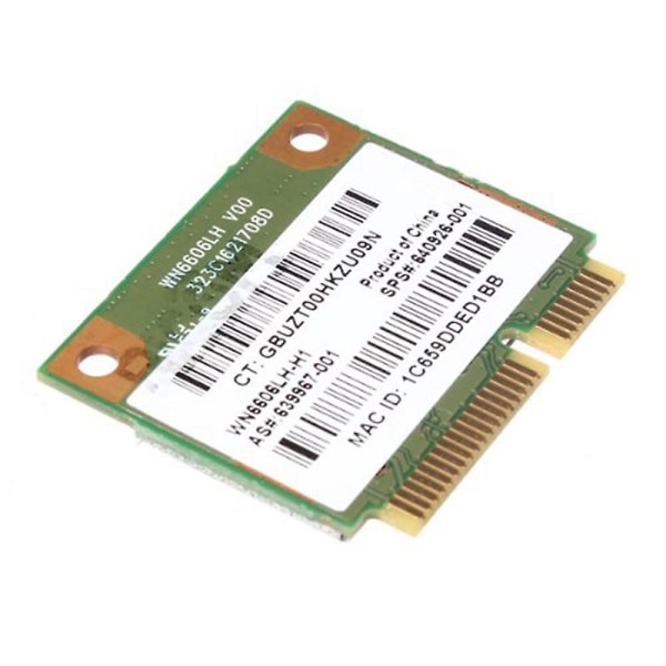 150 Mbps WiFi Mini PCI-E verkkokortti HP Realtek RTL8188CE Wireless-N 802.11 b/g/n 640926-001 639967-001
