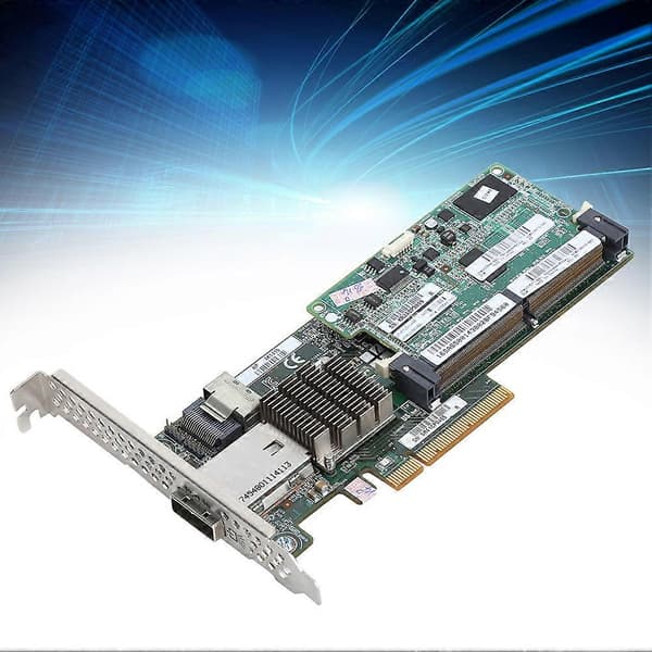 Smart Array-kort 6 GB/s Overføringshastighet 512 MB Cache PCIe for SAS-kontroller for HP P222 633537‑001
