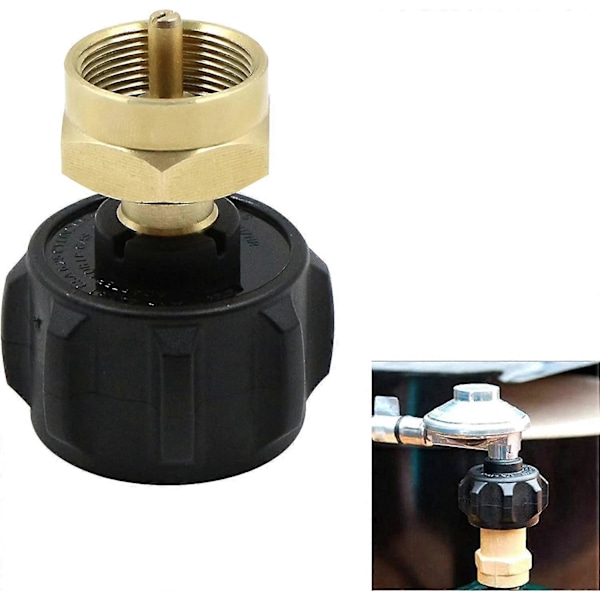 Camping Gassflaske Adapter Gasskonverteringshode Dyse Kobling