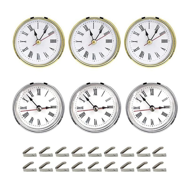 6 stk klokkedeler for klokkeharpiksform, klokkestykker for klokkeepoksystøpeform