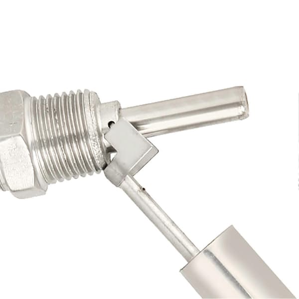Flydende Vandniveau-Flydesensor-Switch Sidemonteret 304 Rustfrit Stål 1/2NPT Han-Gevind DC0-110V
