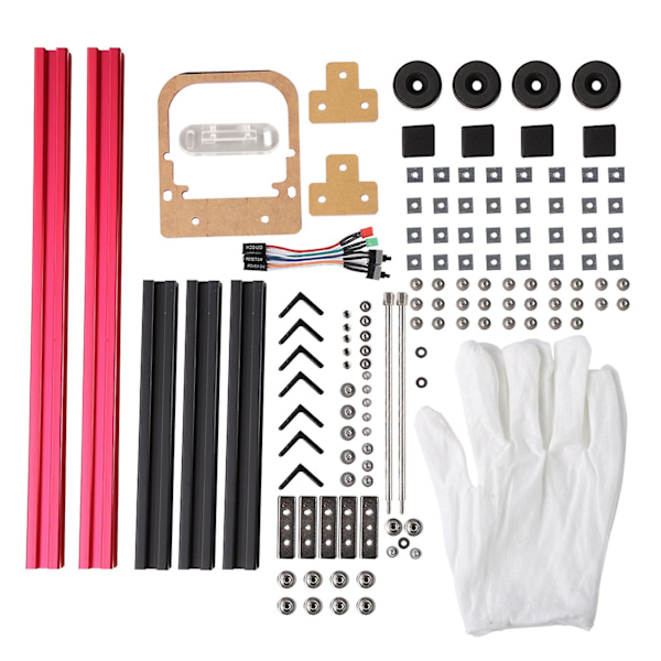 Mini ITX Aluminiumlegering Ram DIY PC Datorfodral
