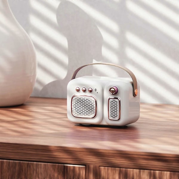 Ulkokaiuttimet Creative Retro Langaton Bluetooth-kaiutin Mini Kannettava Matkapuhelin Nostalginen Subwoofer Ulkokäyttöön Kannettava Pieni Äänentoistolaite
