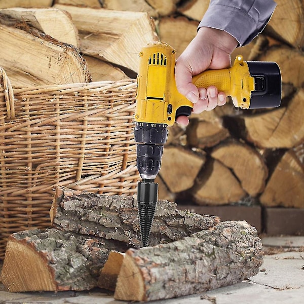2023 Industriel Hurtig Twist Bor Træ Brænde Log Splitter Skrue Splitte Kegler Driver