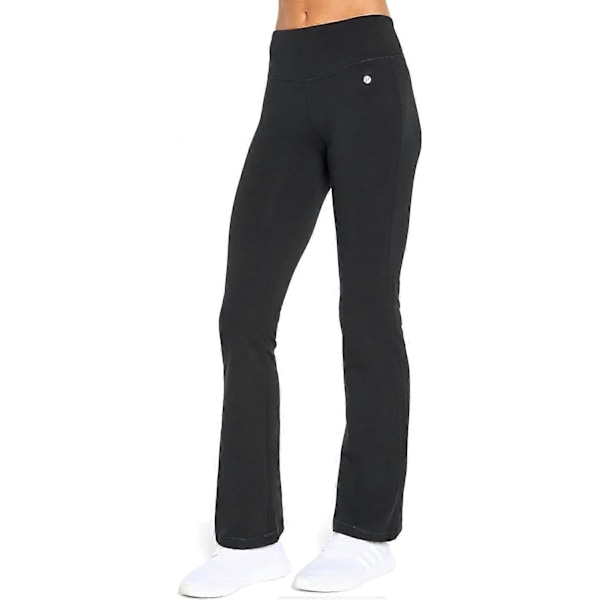 Högmidjade Bootcut-byxor med magkontroll för dam