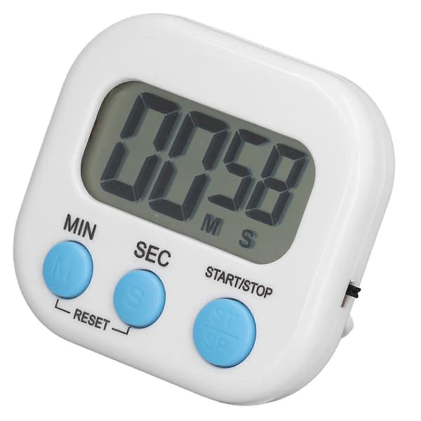Elektronisk Timer Stor Skärm Digital Tidsdetektor med Timer- och Nedräkningsfunktion