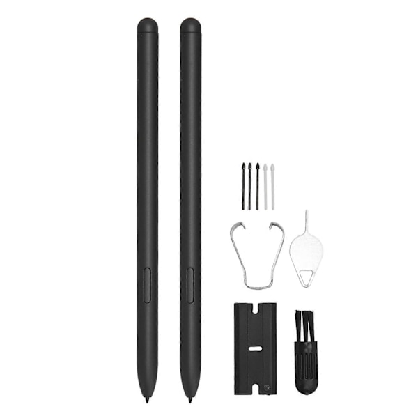 For Tab S7 Stylus 4096 Trykknivå Nøyaktig Størrelse Holdbar Stabil Smart Penn med 5 Tips for Tab S7 Plus Nettbrett Svart