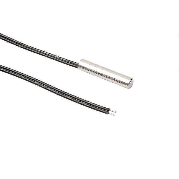 WJTG 5 stk. Ntc 10k 1% 3435 Termistor Temperatursensor Sylindersensor 0,5m LedningJ