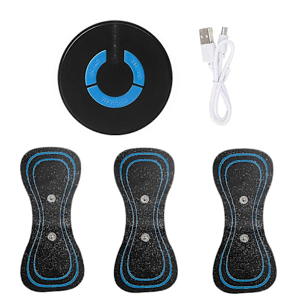 Elektromagnetisk Våg Benmassager Mini Cervikalmassager för Smärtlindring - 6 Lägen Justerbara
