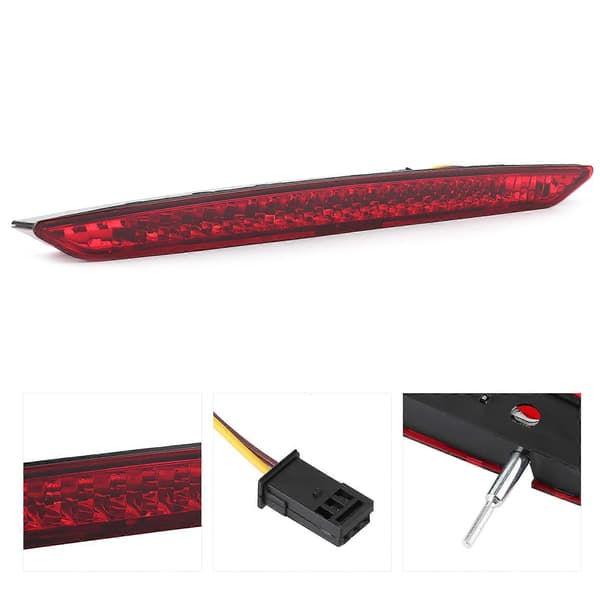 Bagageutrymmeslucka 3:e bromsljus Högmonterad lampa Röd lins 63256930246 Passar för Z4 E85