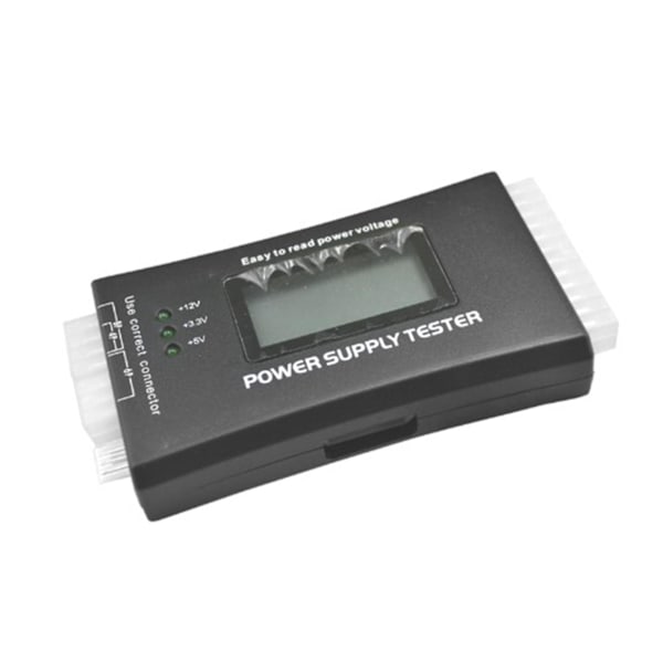 Strømforsynings Tester Multifunktionel LCD Digital Display Præcis Hurtig Kontrol Høj Præcision PG Automatisk Alarm 20/24 Pin PC Kabinet Strømforsynings Måler
