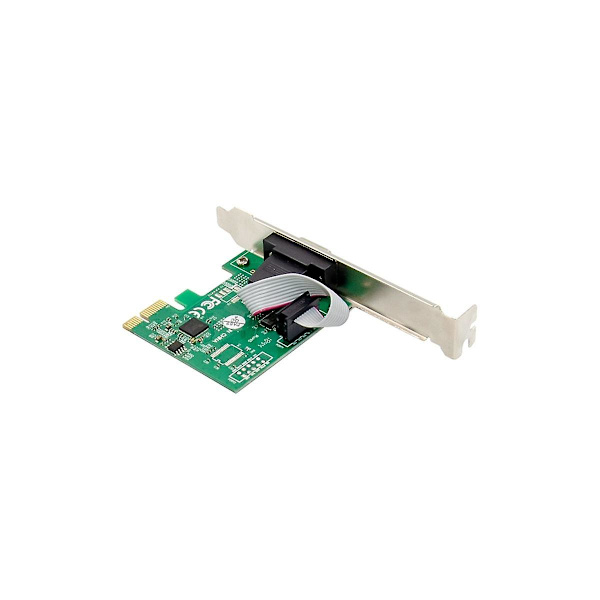 Udvidelseskort St328 Pcie X1 Ax99100 1s Db-9 Pin Rs232 Industriel Com Port Multifunktionel Bekvemmelighed
