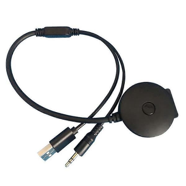For Mini Cooper Bil Trådløs Bluetooth- Lydkabel Adapter Mottaker 3.5mm Aux