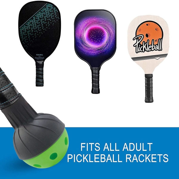 Pickleball Boldopsamler, til at hente Pickleballs uden at bøje sig ned, passer til alle standard Pickleball Paddel