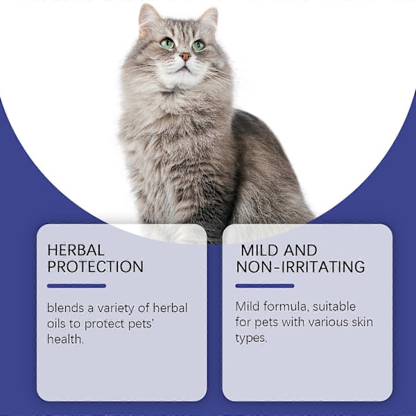 Deodorantspray för husdjur, flytande loppdeodorant för katt och hund, kroppsdeodorantspray