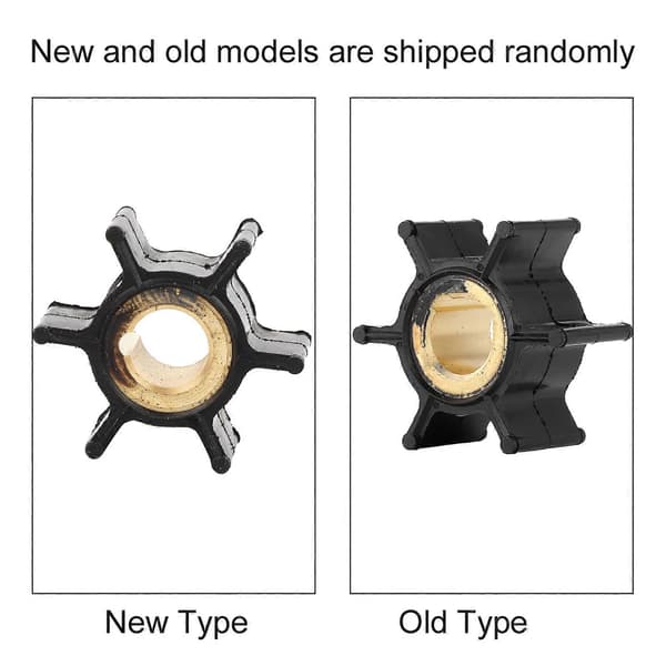 Vandpumpe Impeller 389576 Udskiftning til Johnson Evinrude 4/4.5/5/6/8 Hestekræfter