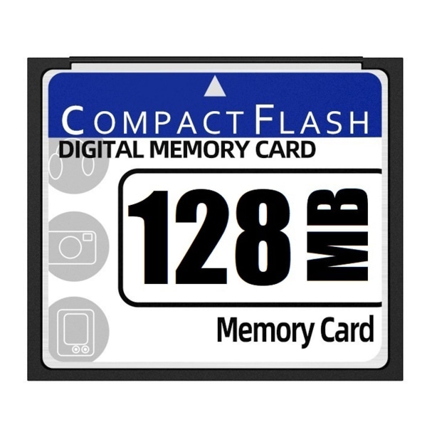 128mb Compact Flash-minneskort för kamera, reklammaskin, industridatorkort