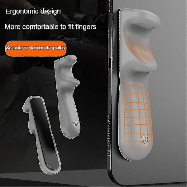 2024 Ny Myk Silikonkontroller For Ipad Nettbrett Pubg Mobilspill Joystick Trigger Gamepad Grip Han
