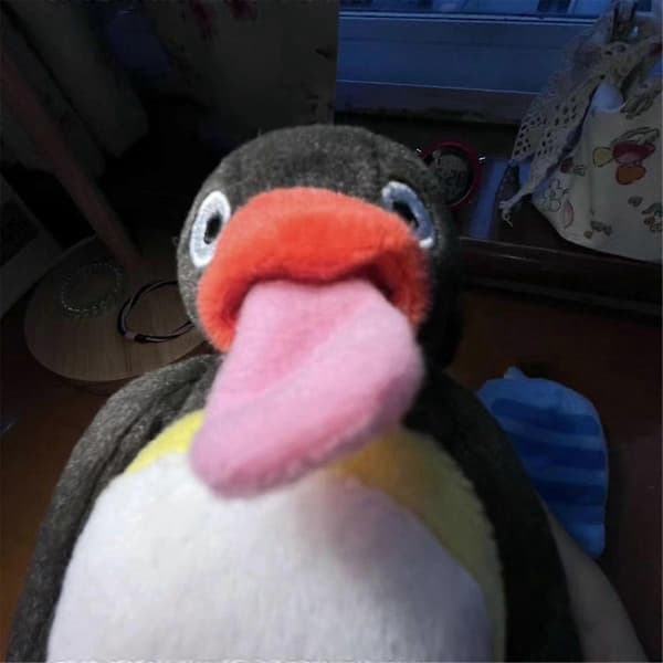 Plush Dukke Søt Pingvin Bordpynt Plush Dukke Lekefigur Barn Bursdagsgave Dekorasjon