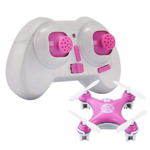 RC Quadcopter Cx10 Mini Fjernbetjent Drone 2.4G 4CH med LED Elektronisk Helikopter Elektrisk Fly