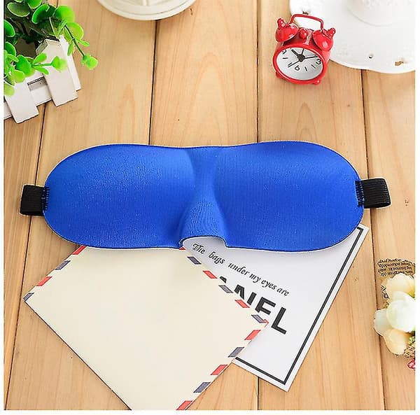 Sovemaske for Sideligger, Lystette 3D Øyemaske for Søvn, Natteblindfold for Menn og Kvinner 4stk