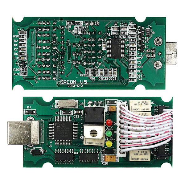 Opel Op Com Op-com Pic18f458 Firmware Opcom V1.99 -diagnostiikkatyökalu