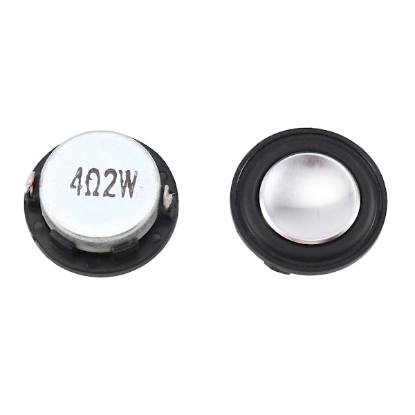 2 st Audio 1 tum 28mm Mini Högtalare 4 Ohm 2W Ljudhögtalare DIY Ljud Mini Högtalare Teater
