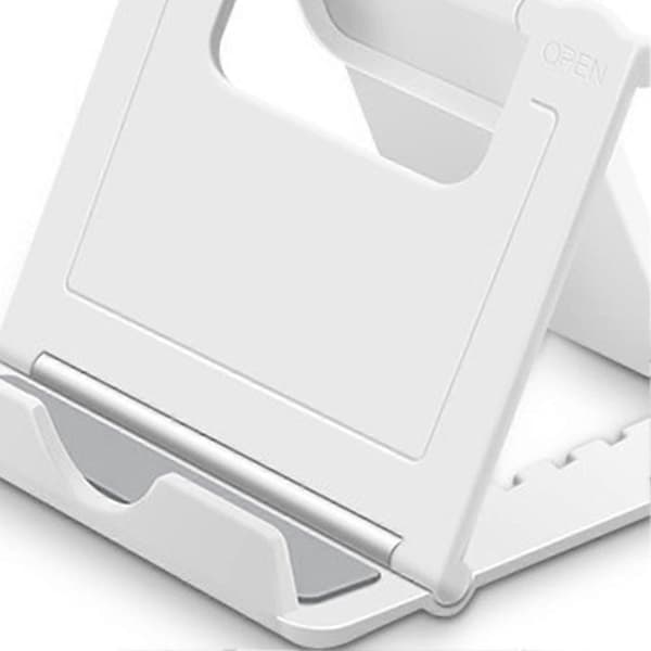 2x Tablet Stand Skrivebordsstøtte Bærbar Dobbelt Foldestativ Egnet Til Ipad Tablet Stand Sort s202412244198