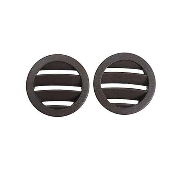 2 STK Brun LH RH Side Dash Luftudtag AC Ventilationsgitter Panel Cover til E-Klasse W212 E300 2009-2015