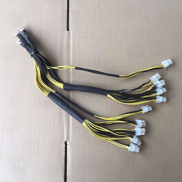 1200w 1600w Udgangsledning Ny 10-polet PCIe Strømforbindelse til Bitmain Antminer APW7 + APW3 PSU L3 D3