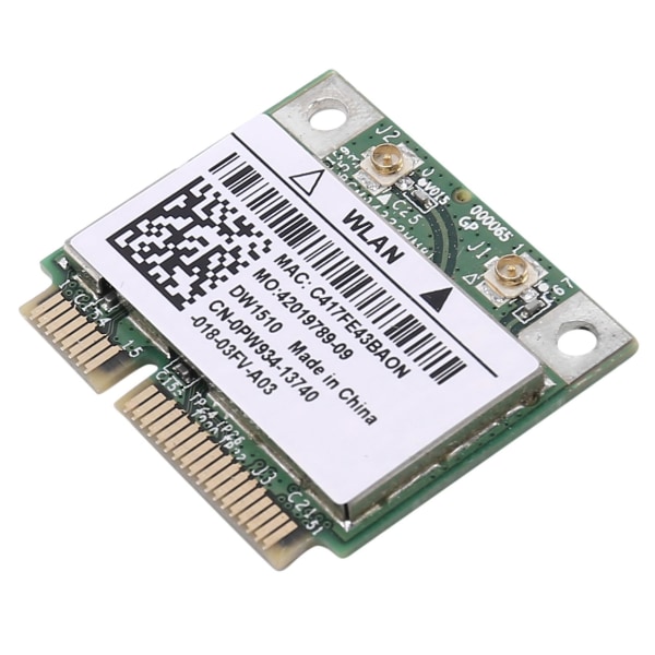 Bcm94322hm8l Bcm94322 Dual Band 300mbps Mini Pcie Wifi Wireless Network Card 802.11a/b/g Dw1510 For