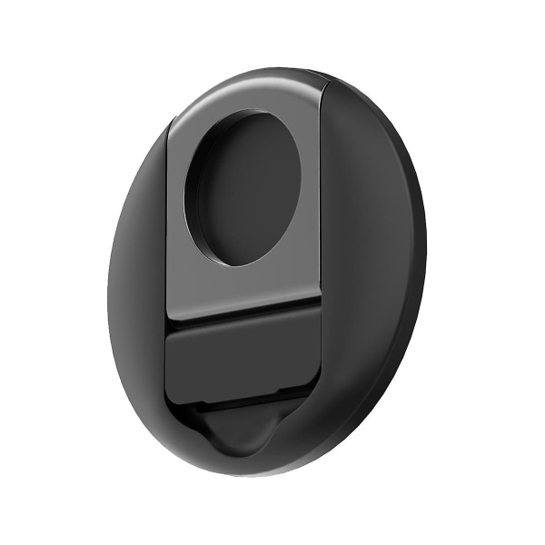Magneettinen matkapuhelinteline jatkuvuuskameran kiinnitykseen, pyöreä rengastuki, musta