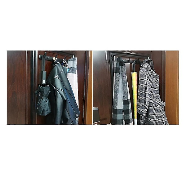 Magneettikoukut, kestävä magneettinen naulakko, vahva kumimagneettinen ripustin jääkaappiin, metallikaappi A