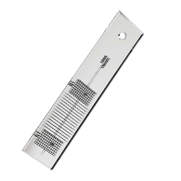 Skivspelare Justerings Protractor Verktyg, Phono Fonograf Kalibreringsmätare, LP Stylus Azimut Justeringslinjal