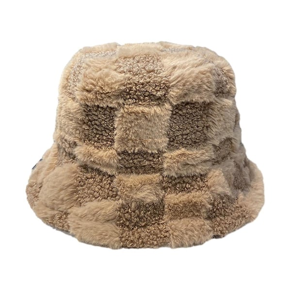 Ternet Bucket Hat Plys Justerbar Bucket Hat Varm Fisherman Hat Til Mænd & Kvinder Til Vinter & Sp