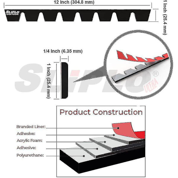 Sliplo Ultra Universal Front Bumper Scrape Guard Skid Plate Bumper Protection för sänkta bilar, kolfiberdelare och eftermarknadsläppar, ett
