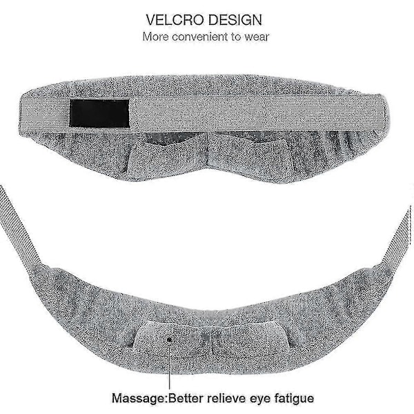 Skygge Øjenmaske 3D Memory Foam Sovemaske Flyvemaske Frokostpause
